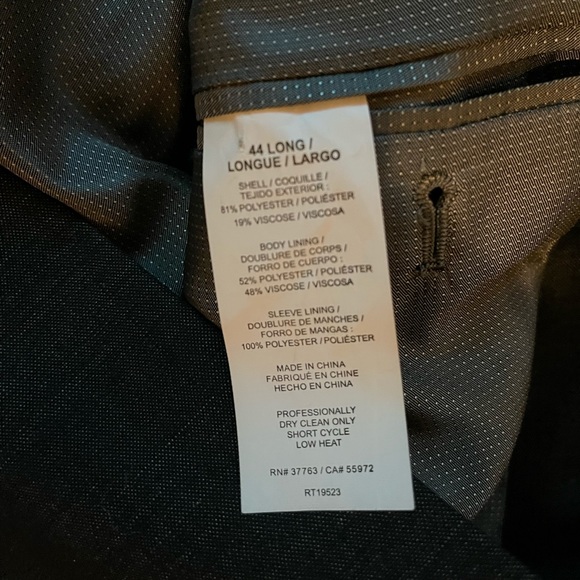 Van Heusen slim fit Mens suit - Picture 4 of 7